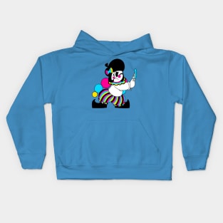 Pom Pom the Artist Kids Hoodie